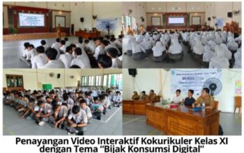 Tayangan Video Kreatif Jadi Sarana Pembelajaran, SMAN 1 Panji Tanamkan Nilai Bijak Menggunakan Dunia Digital Bagi Siswa Kelas XI