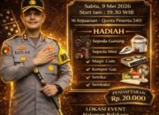 Semarak HUT Bhayangkara ke-80, Sat Samapta Polres Situbondo Gelar Event Domino Berhadiah Menarik