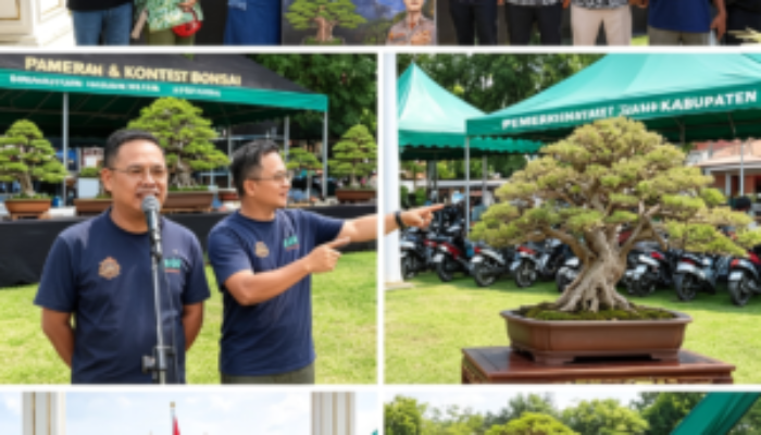 Pameran dan Kontes Bonsai Nasional Kapolres Cup Resmi Dibuka, Dorong Wisata dan UMKM Situbondo