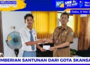 GOTA Skansasi Salurkan Santunan Pendidikan untuk 16 Siswa Prasejahtera di SMKN 1 Situbondo