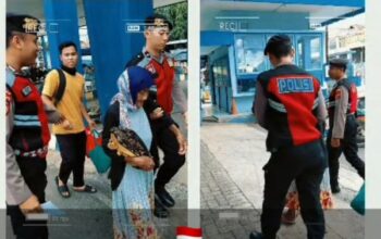 Jaga Kamtibmas: Kasat Samapta Bersama Personel Turun Langsung Beri Himbauan Keamanan di Terminal Situbondo