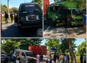 TIGA KENDARAAN TERLIBAT KECELAKAAN DI JALUR PANTURA SITUBONDO, POLISI DALAMI KRONOLOGI KEJADIAN