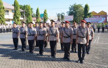 Kapolres Situbondo Pimpin Sertijab Pejabat Utama dan Kapolsek Jajaran