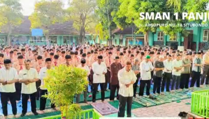 Sholat Duha dan Munajat Bersama, SMAN 1 Panji Perkuat Pendidikan Karakter Berbasis Spiritual