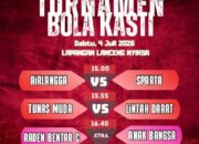 Turnamen Bola Kasti Kotakan Cup 2026 Siap Digelar di Situbondo, Tiga Laga Panas Meriahkan Lapangan Lanceng Nyiksa