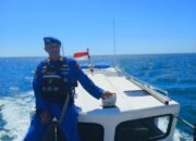 Satpolairud Polres Situbondo Survei dan Monitoring Ombak Laut
