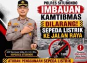 Polres Situbondo Imbau Penggunaan Sepeda Listrik Sesuai Aturan