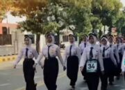 SMPN 5 Situbondo Raih Juara 2 Gerak Jalan Putri 2026