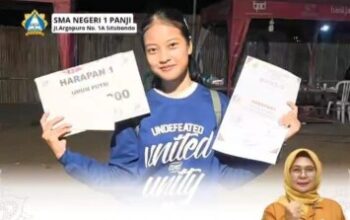Safa Alta Funisa Harumkan SMAN 1 Panji, Juara Harapan 1 Lomba Lari Kades Cup Bondowoso