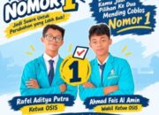 Estafet Kepemimpinan OSIS SMPN 3 Panji, Rafel-Ahmad Faiz Terpilih