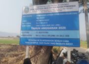 Aktivis LSM Teropong mempertanyakan surduk galian C dan jenis semen yang digunakan pada proyek pembamgunan jaringan irigasi desa Kendit”