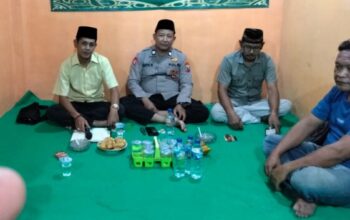 Perkuat Kamtibmas, Pemdes Kotakan dan Polsek Kota Rangkul Jamaah Muslimat