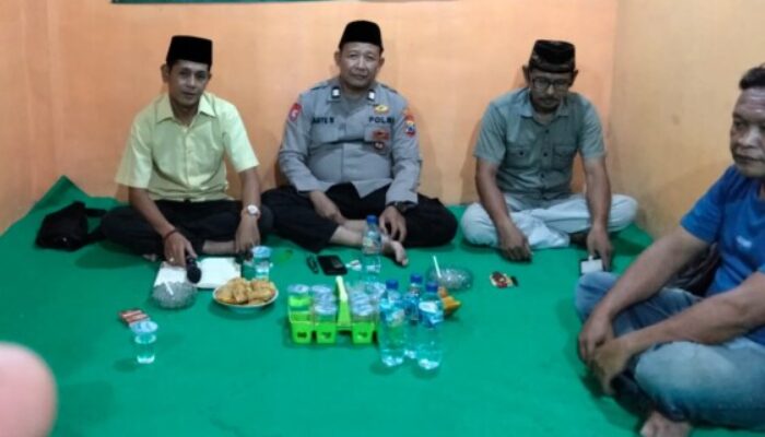 Perkuat Kamtibmas, Pemdes Kotakan dan Polsek Kota Rangkul Jamaah Muslimat