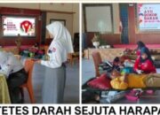 SETETES DARAH SEJUTA HARAPAN, SMAN 1 PANJI GELAR AKSI DONOR DARAH