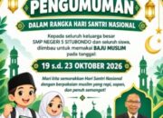 SMPN 5 Situbondo Ajak Siswa Berbusana Muslim Selama Peringatan Hari Santri Nasional 2026