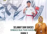 Tambah Deretan Prestasi, Dimas Sultan Haidar Raih Juara 3 Karate di Ajang Karesidenan Besuki   